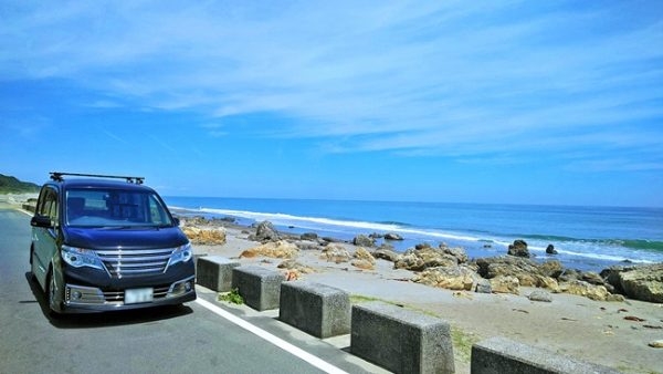 バイクじゃなくて車でだけど 田原市へ行ってきました まずは庭から始めました