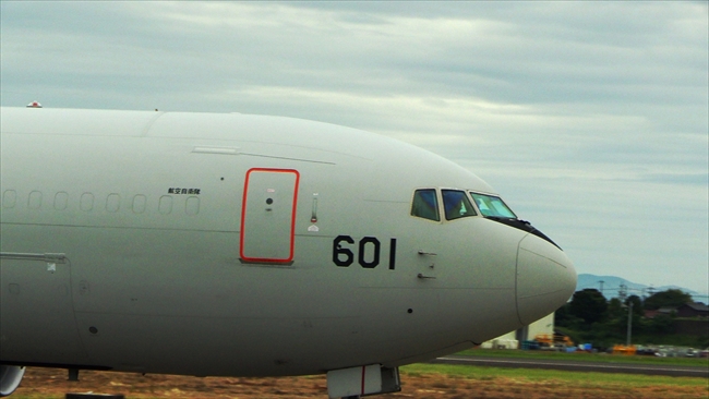KC-767 ズーム撮影シーン 小牧基地