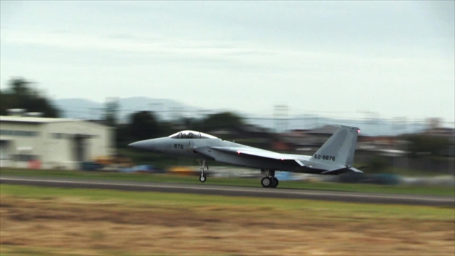 小牧基地を飛ぶF-15 テストフライト