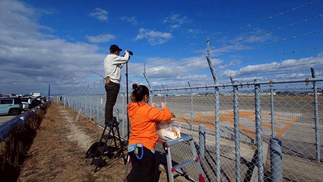 まっつぅの撮影姿