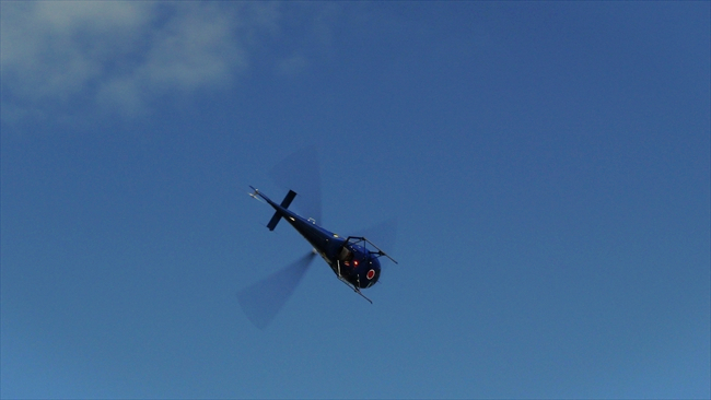 明野駐屯地記念行事　TH-480B　機動飛行