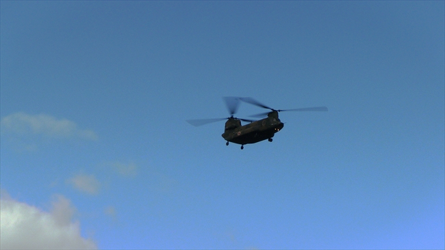 明野駐屯地記念行事　CH-47