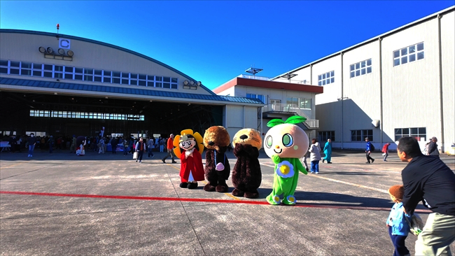 明野駐屯地記念行事　ゆるキャラ