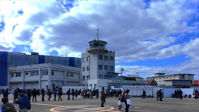 明野駐屯地記念行事会場