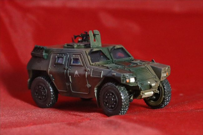 プラモデル軽装甲機動車（LAV）の右側面