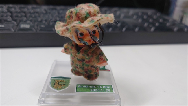 豊川駐屯地記念行事　迷彩キューピー